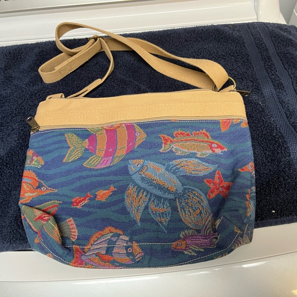 My Maine Bag Tapestry Crossbody Zippered Bag - Picture 2 of 6